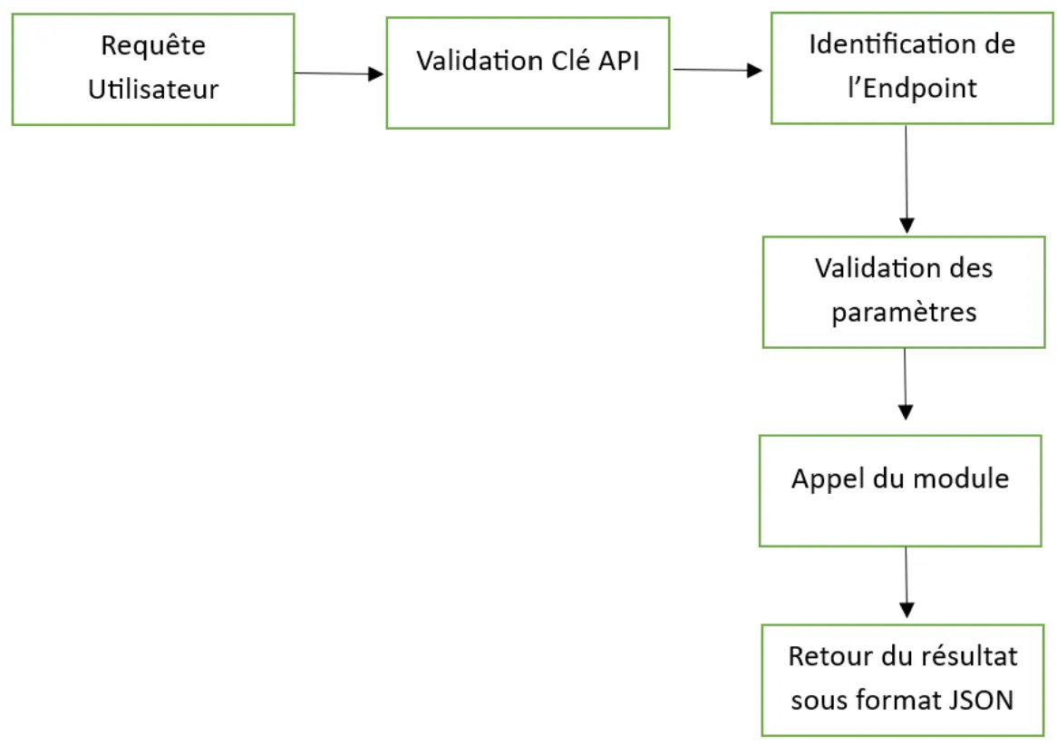 Figure 11: Different Steps of API Operation